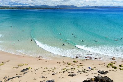 Wategos beach in Byron bay