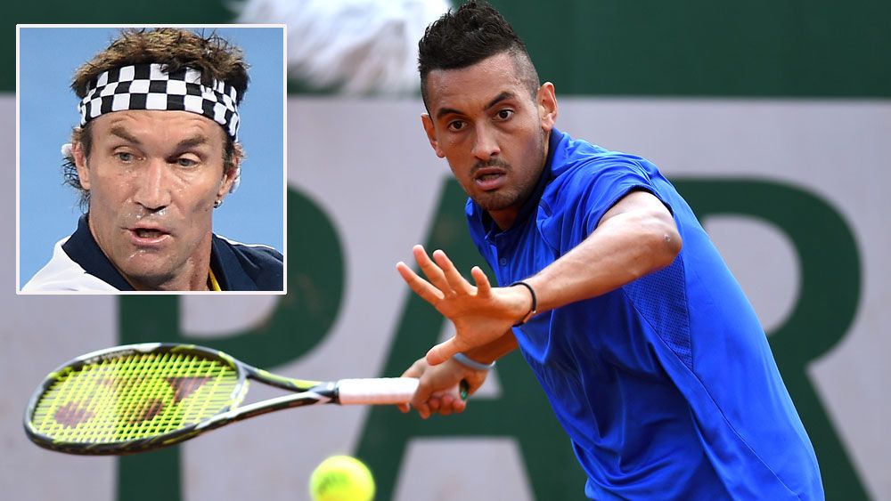 Pat Cash (inset) is in no doubt that Nick Kyrgios should represent Austraia at the Olympics. (Getty-file)