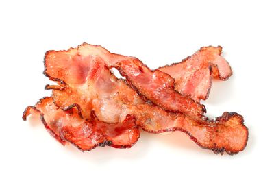 Processed meats: sausages,
hot dogs, and bacon