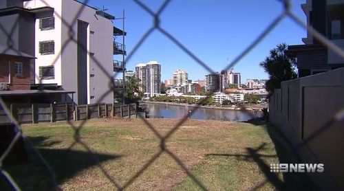 The vacant block was snapped up by a local tech executive. Picture: 9NEWS