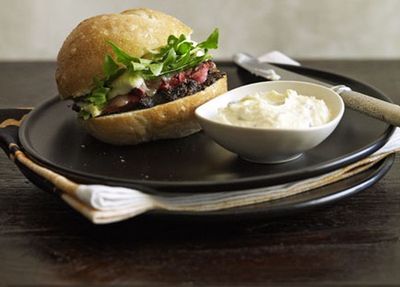 Recipe: <a href="http://kitchen.nine.com.au/2016/05/17/12/00/thomas-keller-roast-beef-sandwich" target="_top">Thomas Keller's roast beef sandwich</a>