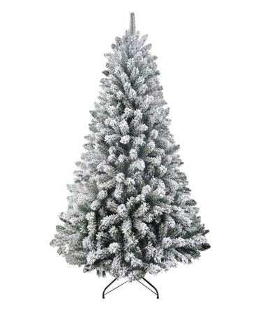 <a href="http://shop.davidjones.com.au/djs/en/davidjones/210cm-north-star-flocked-tree-green" target="_blank">David Jones North Star Flocked Christmas Tree, $269 (210cm).</a>