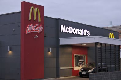 McDonald's Fast food Restaurant in Tasmania.