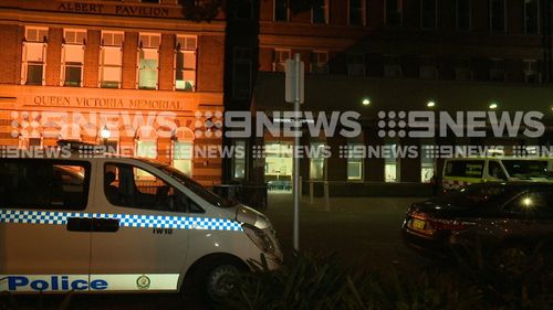 Police were called to Sydney's RPA Hospital last night after a nurse was allegedly stabbed by a patient.