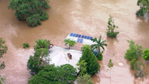 NSW Flood Update; woodburn rescue operation adf helicopter