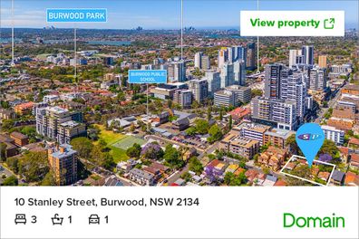 Sydney development site Domain listing