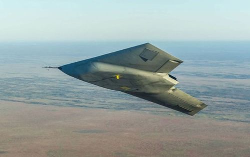 The British Aerospace Engineering Systems Taranis is an unmanned drone said to be capable of reaching speeds over 1100km/h. (Supplied.)