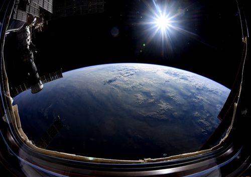 In September NASA Astronaut Nick Hague shared a stunning view of the Earth on Monday in his final week aboard the International Space Station. Flat-Earth believers claim NASA is a fraudulent organisation and that all the photographs and video footage we have from space are computer-generated imagery.