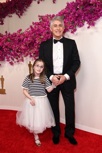 Alexander Payne and his daughter
