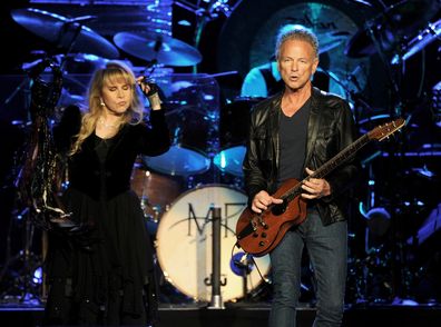 Steve Nix and Lindsie Buckingham