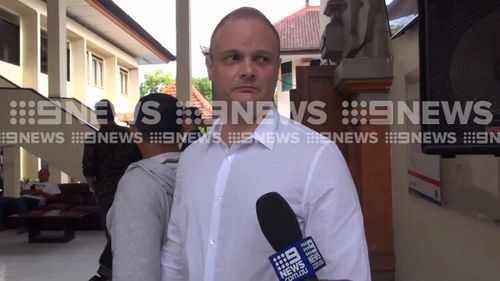 Isaac Roberts told the court he's "sorry" for bringing drugs into Bali. (9NEWS)