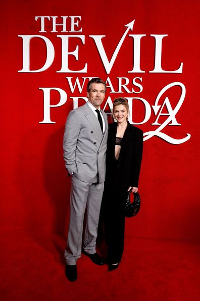 Patrick Brammall and Harriet Dyer attends "The Devil Wears Prada 2" Sydney Gala at State Theatre on April 28, 2026 in Sydney, Australia. (Photo by Brendon Thorne/Getty Images)