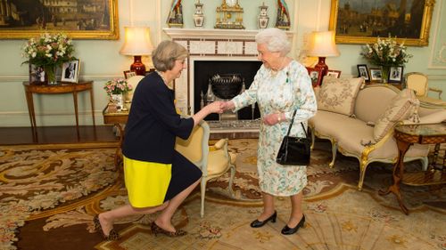 Theresa May officially sworn in as Britain's Prime Minister