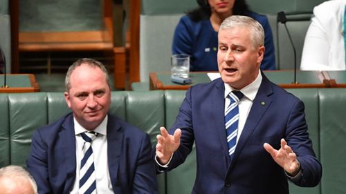 Mr McCormack took over leadership of the Nationals from Barnaby Joyce. (AAP)