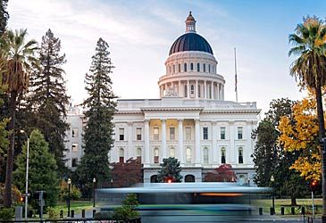 Which city is the state capital of California?