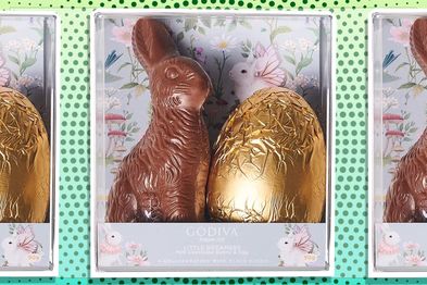 9PR: -GODIVA Easter Milk Chocolate Bunny & Egg, 90g