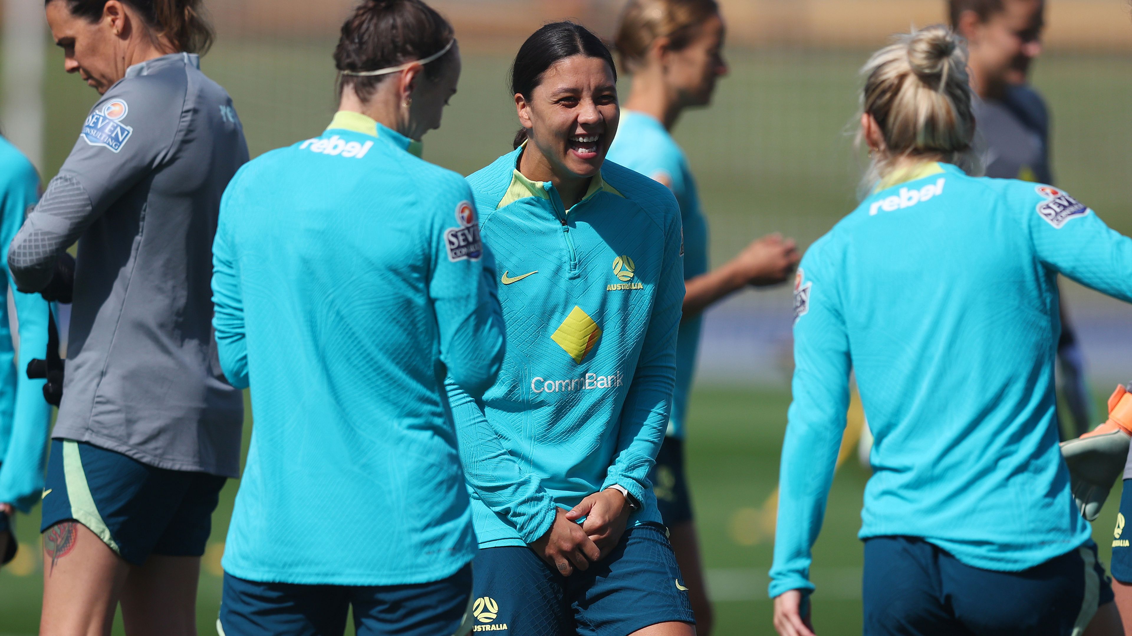 Sam Kerr training sight helps unravel injury mystery ahead of Matildas blockbuster