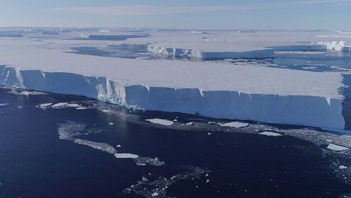 The Thwaites Glacier in Antarctica