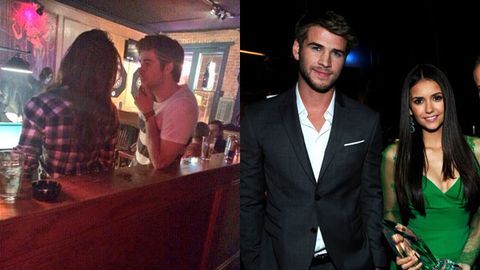 Liam Hemsworth spotted kissing <i>Vampire Diaries</i> star Nina Dobrev