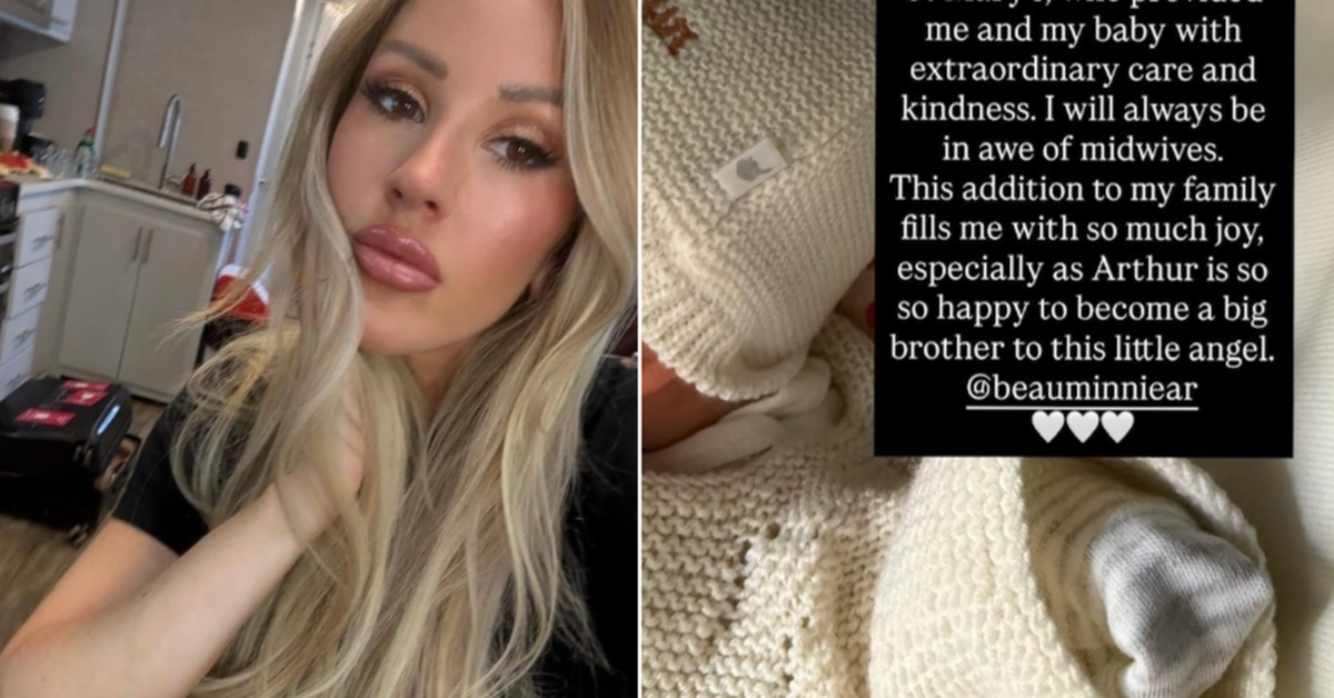 Ellie Goulding baby: Singer welcomes second child at 39, her first with boyfriend Beau Minniear, 28