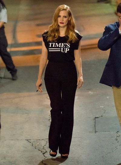 Actress Jessica Chastain leaving <em>Jimmy Kimmel Live</em> in January, 2018