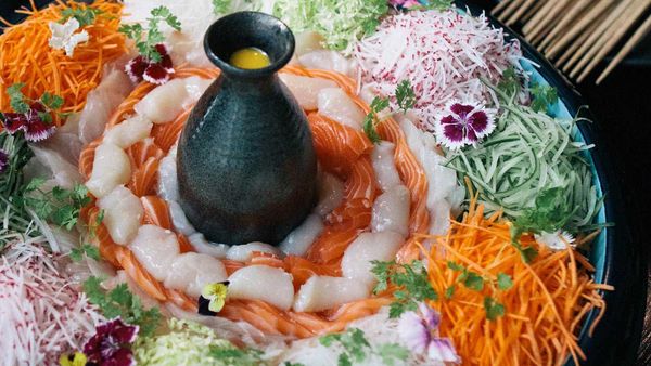 CHUUKA Chinese New Year Prosperity Salad special