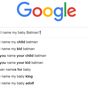 'Can I name my baby .... ?' Unusual names parents-to-be are Googling