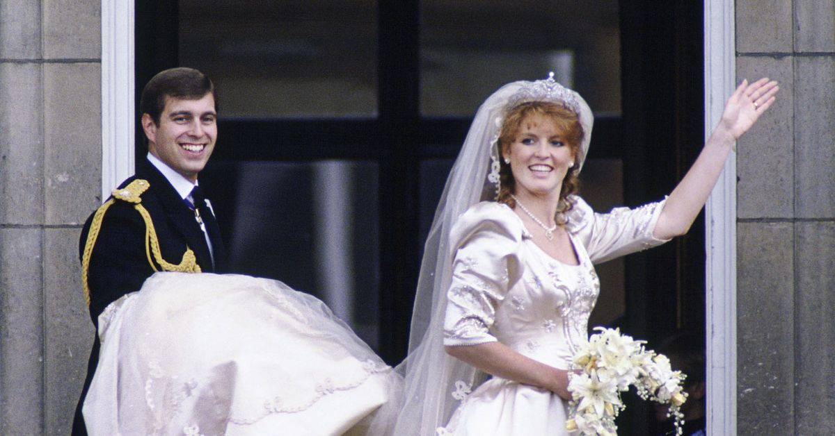 Prince Andrew and Sarah Ferguson royal wedding, a look ...