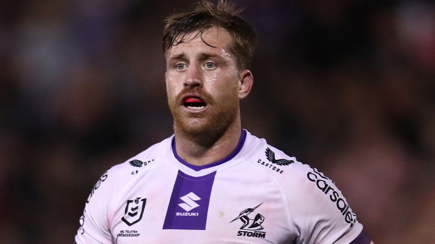 Cameron Munster of the Melbourne Storm.