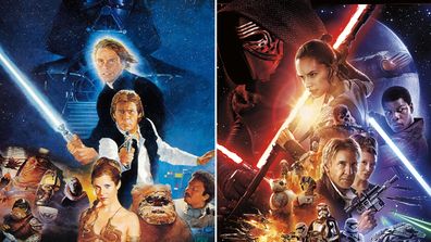 Star Wars VI: Return of the Jedi (1983) - Star Wars VII: The Force Awakens (2015)