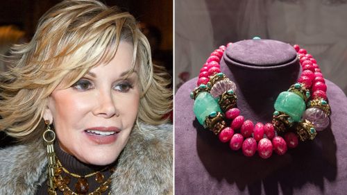 'Glitz, glam and style' up for grabs at auction of Joan Rivers' personal effects