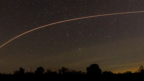 The Thai military fires artillery towards Cambodia, Tuesday, Dec. 16, 2025, in Surin province, Thailand.