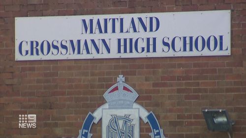Students have defended the Maitland Grossmann High School teacher after the alleged assault.