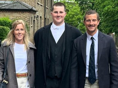 Bear Grylls is celebrating his son's Marmaduke's 18th birthday