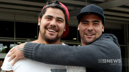 Andrew and David Fifita. (Supplied)