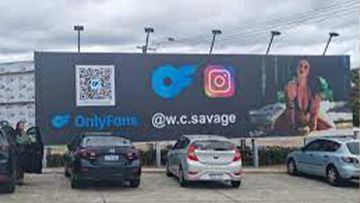 OnlyFans creator criticised for Perth billboard.