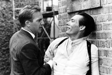 Kevin Costner and Billy Drago in The Untouchables
