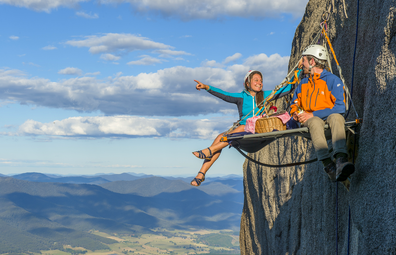 Cliff picnic