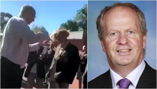 Deputy principal Rohan "Brownie" Browne was handed back his job after initially being fired after being filmed cutting a student's hair. 