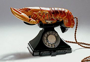 When did Salvador Dali complete Lobster Telephone?