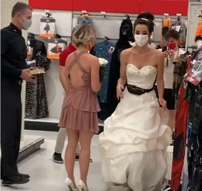 Bride confronts fiance demands he marry her