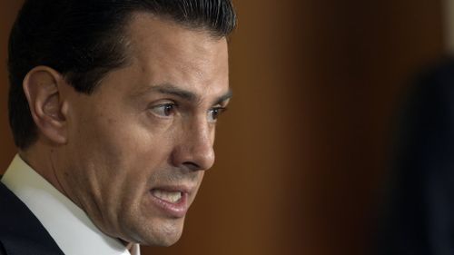 Mexico's president Enrique Pena Nieto. (AAP)