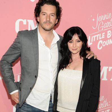 Shannen Doherty and Kurt Iswarienko