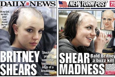 In February 2007, Britney went into a hair salon complaining that her hair extensions were too tight. She ended up seizing their hair clippers and shaving her head after the staff refused to do it for her.