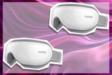 9PR: RENPHO Eyeris 1 - Eye Massager with Heat, Air Compression Bluetooth Music Rechargeable Eyeris 1 Therapy Massager