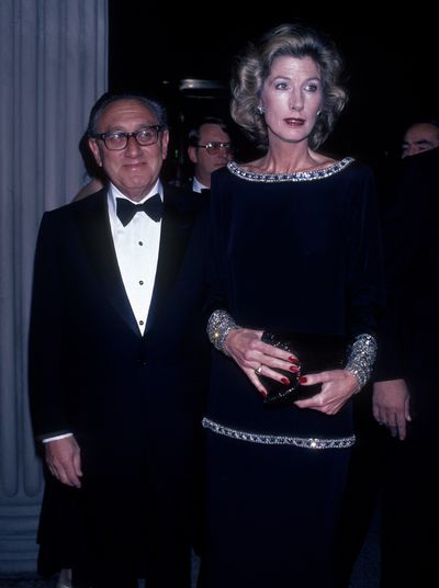 Nancy and Henry Kissinger (1983)