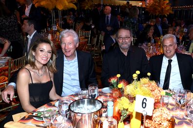 Alejandra Gere, Richard Gere, Jean Reno and Eric Ripert 