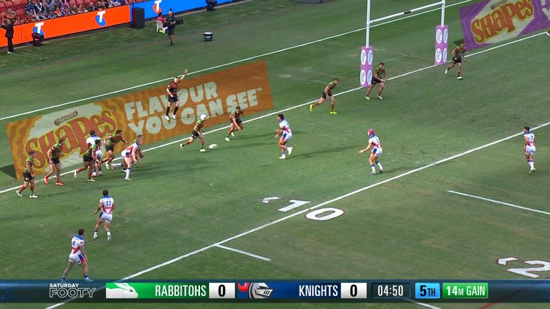Ponga, Sharpe combine for brilliant try | Nine.com.au