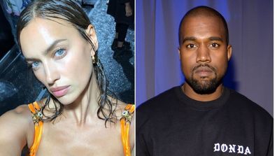 Irina Shayk and Kanye West.