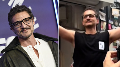 Pedro Pascal lookalike contest winner George Gountas